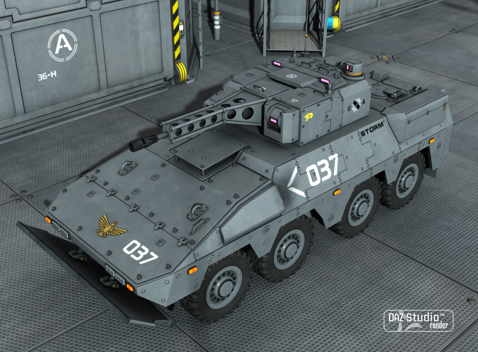 Vehicle Storm by: petipet, 3D Models by Daz 3D