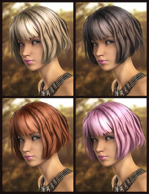 Little Melody Hair Little Melody Hair by: SWAM, 3D Models by Daz 3D