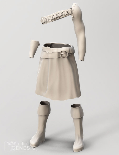 Gladiator by: Sarsa, 3D Models by Daz 3D