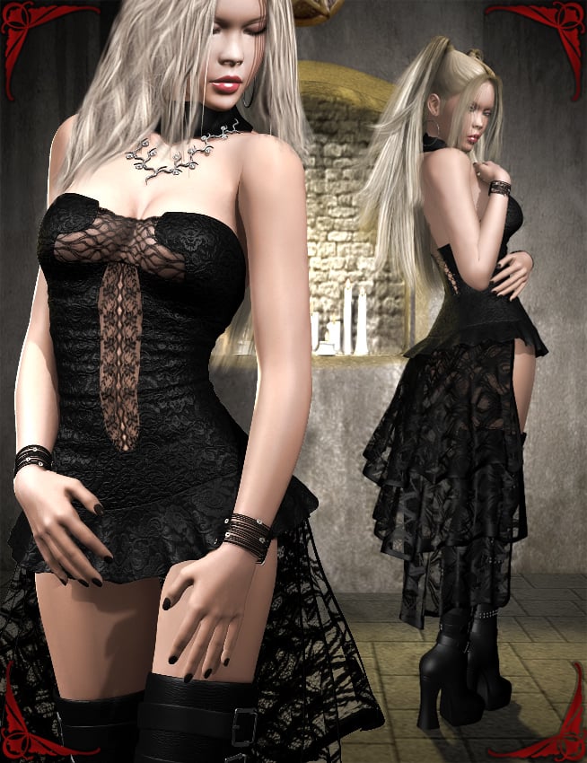 Black Kitty by: Pretty3D, 3D Models by Daz 3D