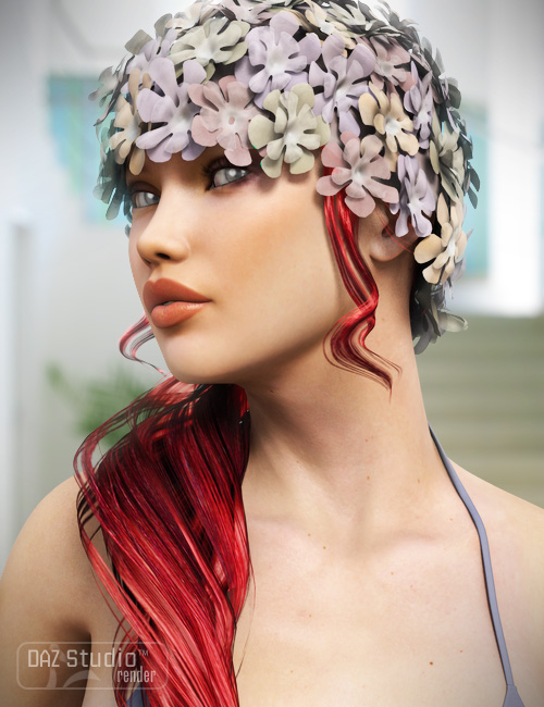 Colors for Swim Cap Hair by: goldtassel, 3D Models by Daz 3D