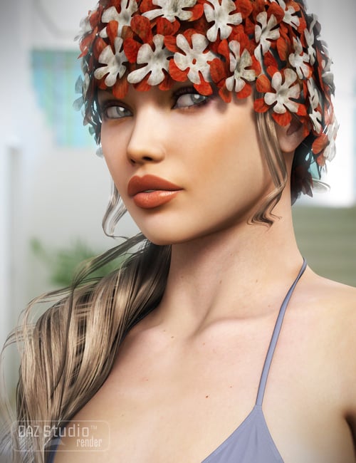 Colors for Swim Cap Hair Daz 3D