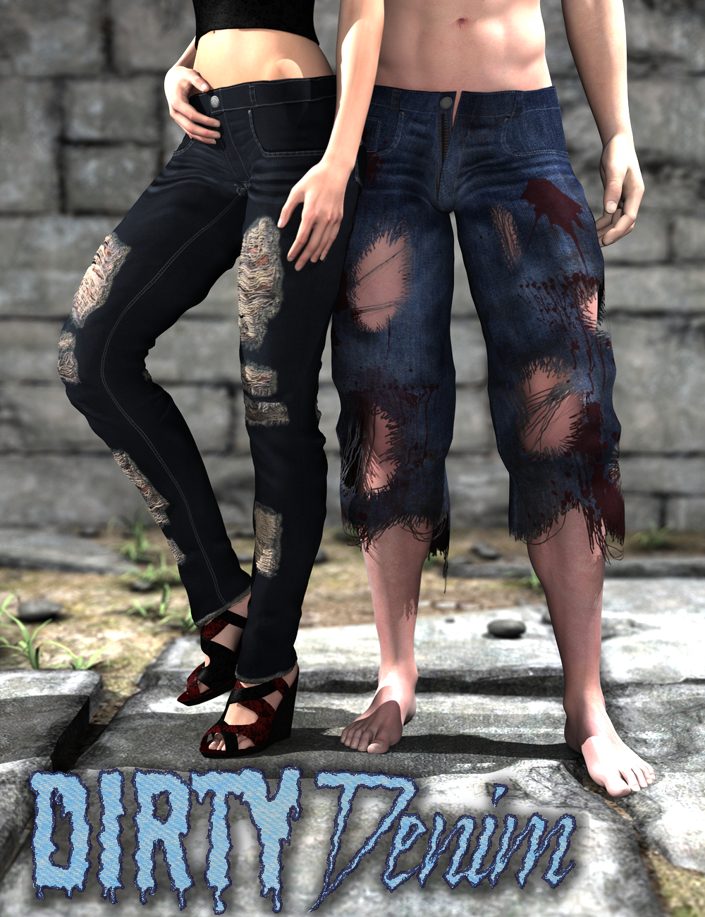 Dirty Denim by: Sickleyield, 3D Models by Daz 3D