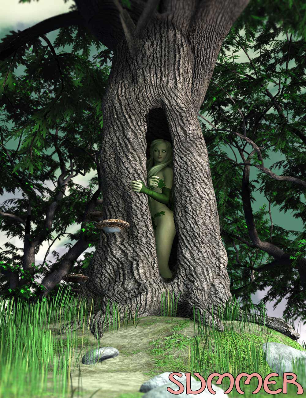 Old Oak Tree by: Design Anvil, 3D Models by Daz 3D