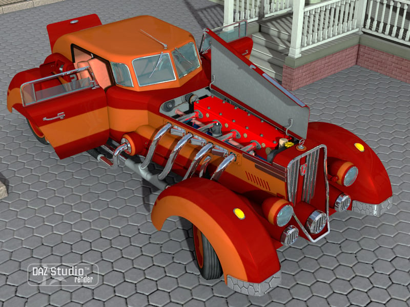 Car Boss by: petipet, 3D Models by Daz 3D