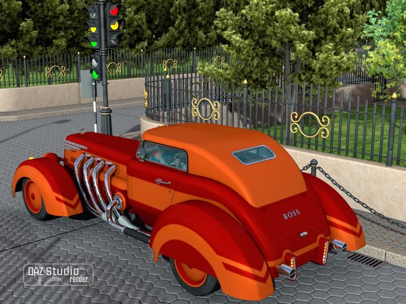 Car Boss Car Boss by: petipet, 3D Models by Daz 3D