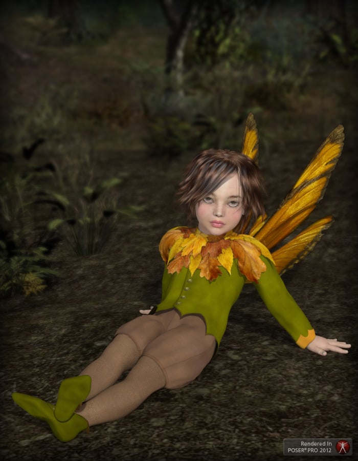 Fairy Boy for K4 by: esha, 3D Models by Daz 3D