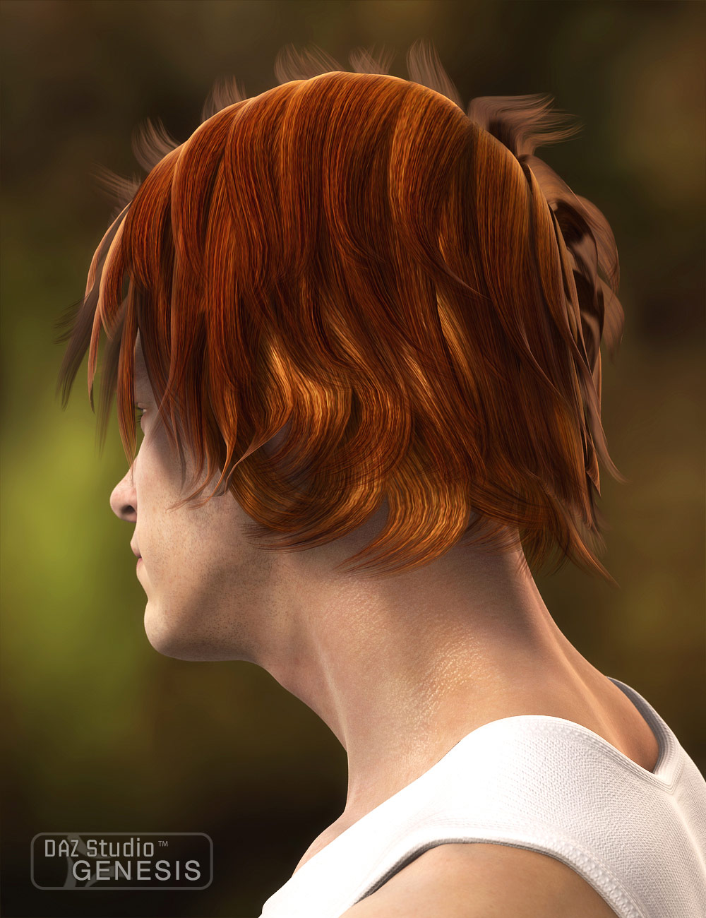 Pure Hair: Punk Pure Hair: Punk by: , 3D Models by Daz 3D