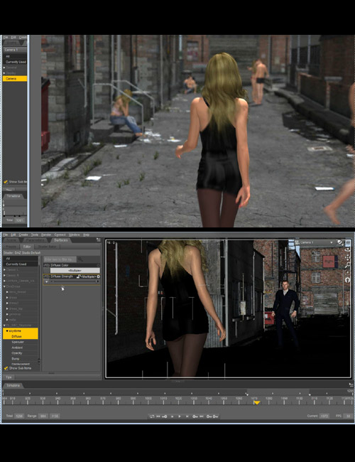 Making Of 'Walk The Talk' DS Animation Making Of 'Walk The Talk' DS Animation by: Dreamlight, 3D Models by Daz 3D