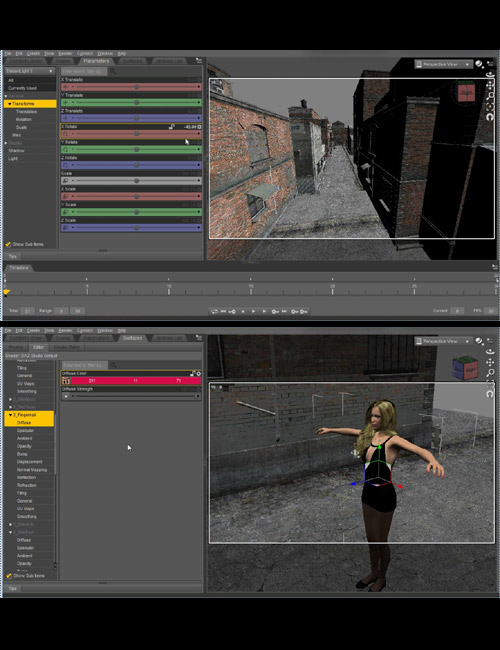 Making Of 'Walk The Talk' DS Animation by: Dreamlight, 3D Models by Daz 3D