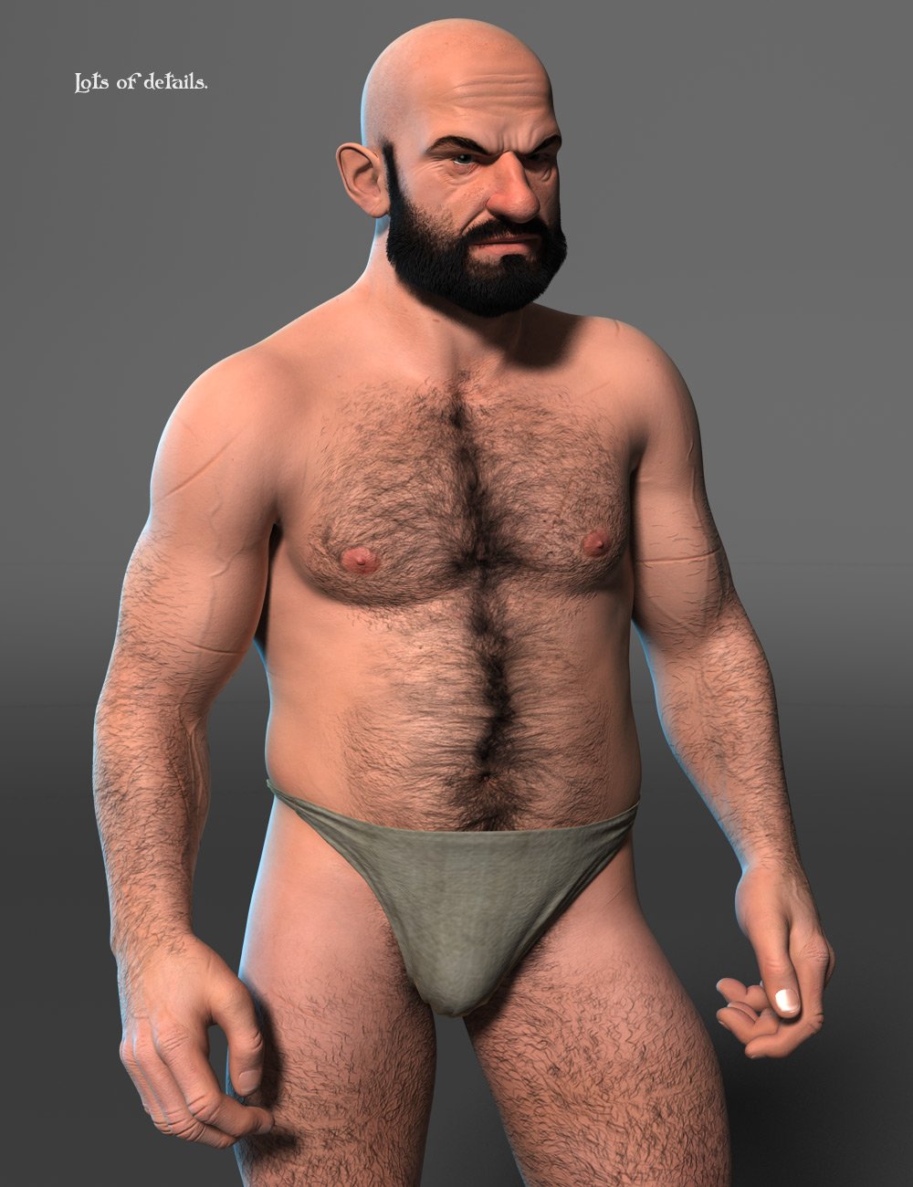 Dwarf for Genesis Dwarf for Genesis by: GhostofMacbeth, 3D Models by Daz 3D