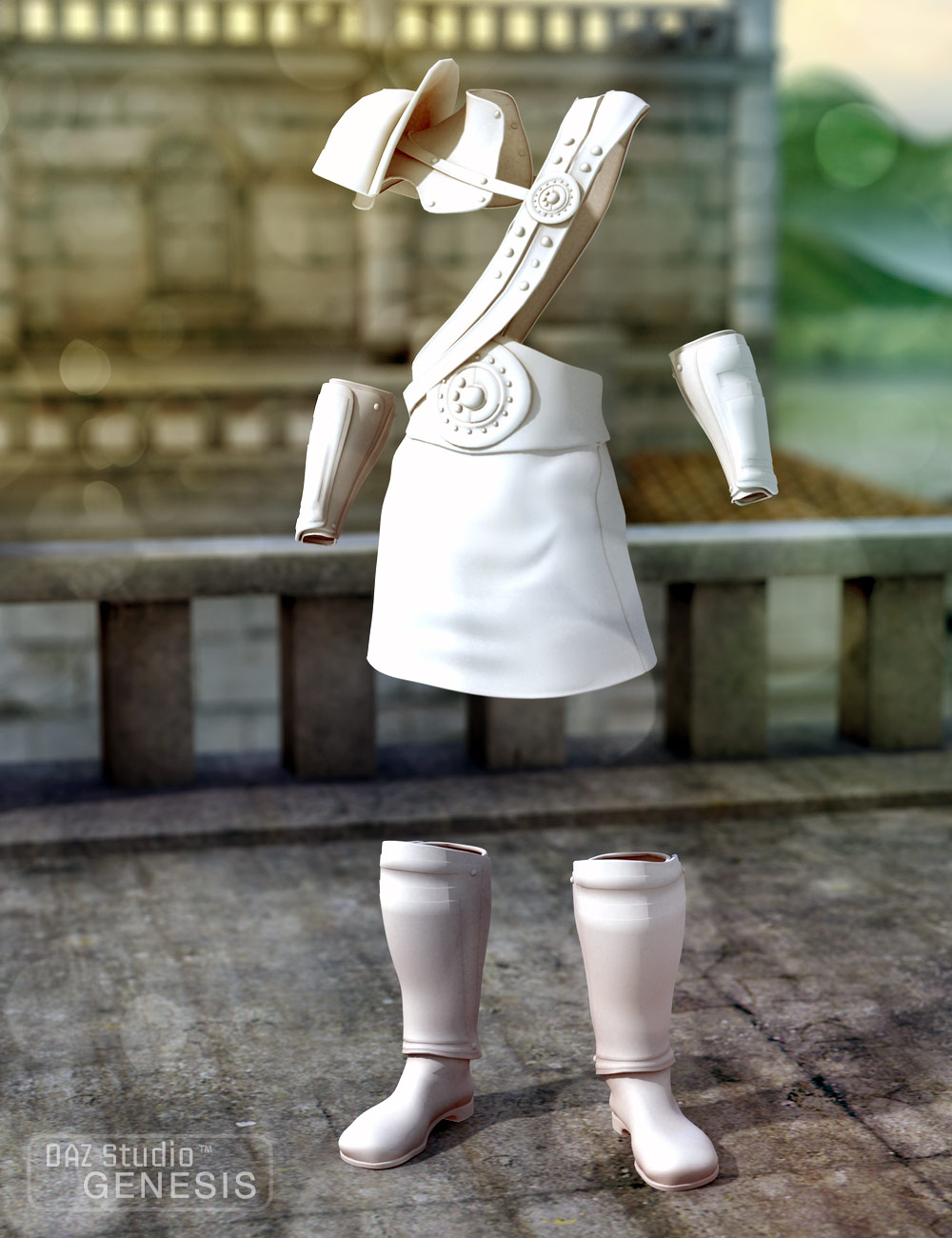 Warrior Outfit Warrior Outfit by: SarsaVal3dart, 3D Models by Daz 3D