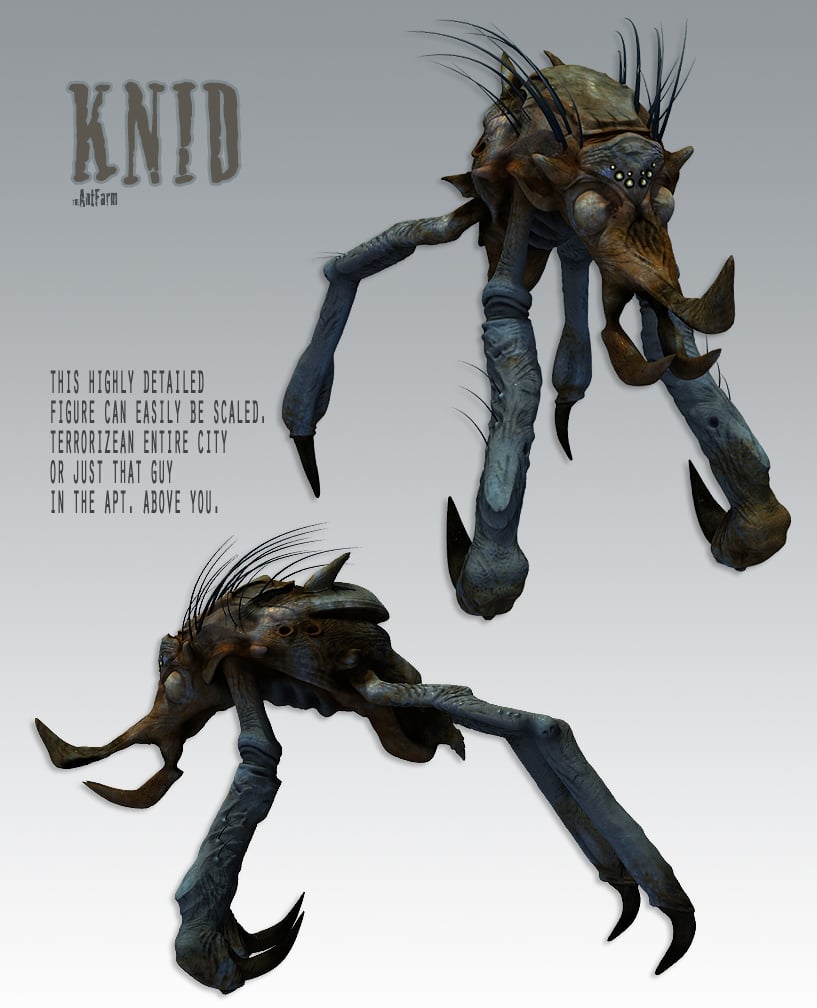 Knid by: The AntFarm, 3D Models by Daz 3D