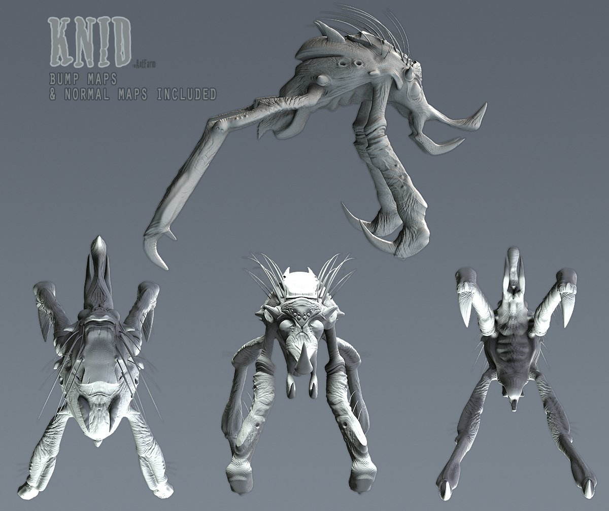 Knid Knid by: The AntFarm, 3D Models by Daz 3D