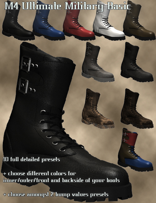 M4 Ultimate Military Basic | Daz 3D