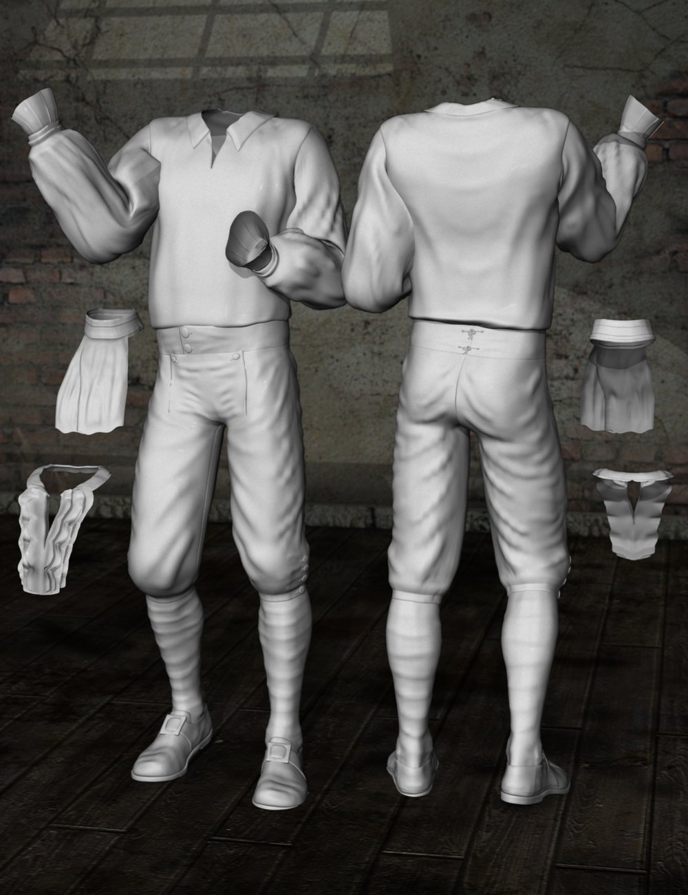 Doomed Poet Clothing Doomed Poet Clothing by: Sickleyield, 3D Models by Daz 3D