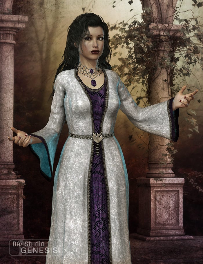 Augur for Priestess by: Sarsa, 3D Models by Daz 3D