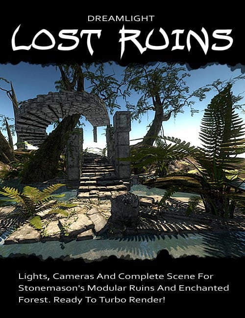 Lost Ruins by: Dreamlight, 3D Models by Daz 3D