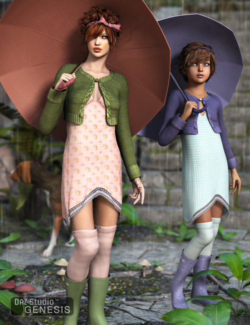 May Day for April Showers by: , 3D Models by Daz 3D