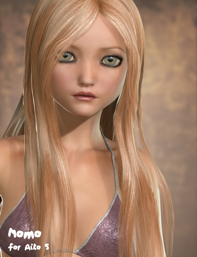 Momo for Aiko 5 by: Raiya, 3D Models by Daz 3D