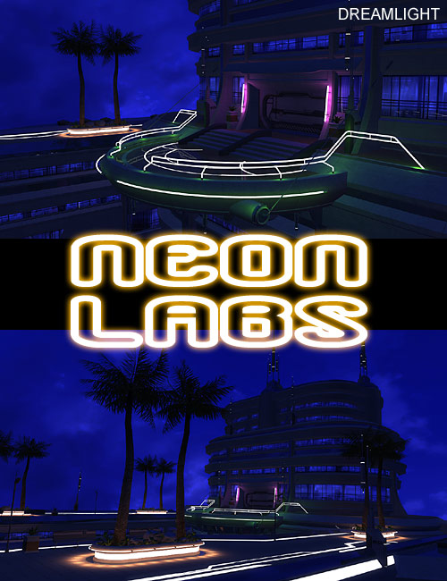 Neon Labs by: Dreamlight, 3D Models by Daz 3D