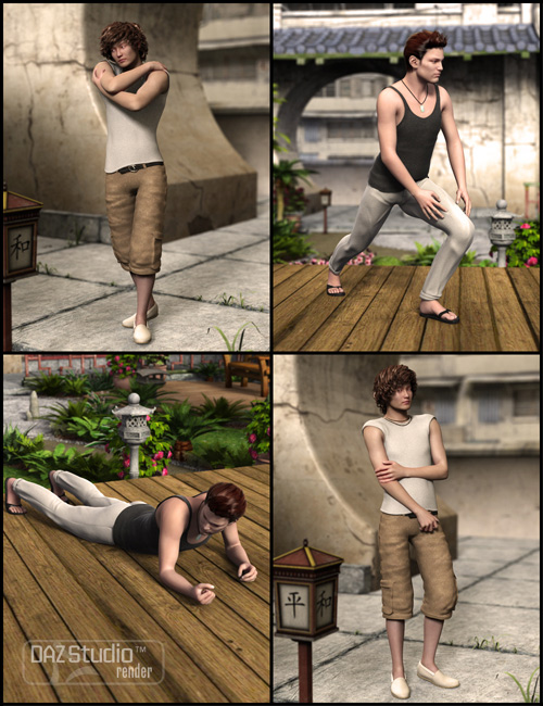 Intriguing Poses for Genesis Male by: JGreenlees, 3D Models by Daz 3D