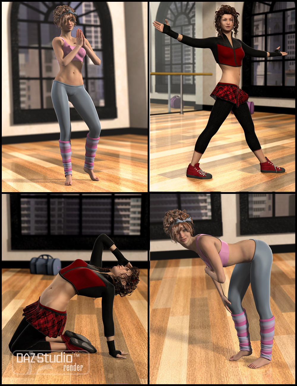 To the Beat Poses by: JGreenlees, 3D Models by Daz 3D