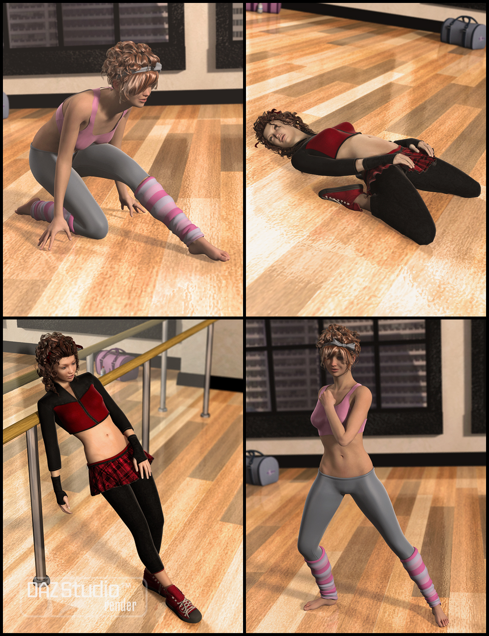 To the Beat Poses To the Beat Poses by: JGreenlees, 3D Models by Daz 3D