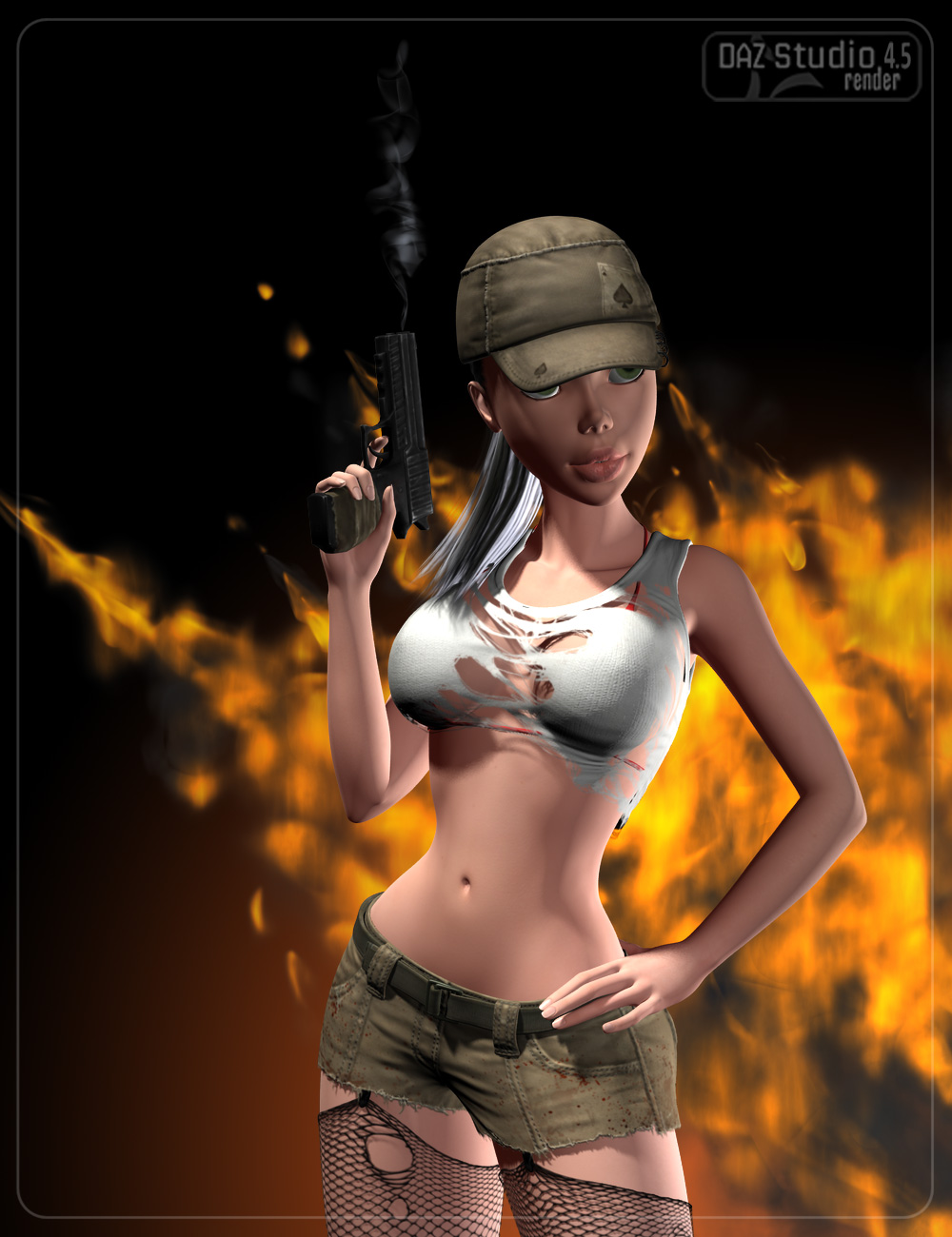 Fire and Smoke for DAZ Studio Fire and Smoke for DAZ Studio by: smay, 3D Models by Daz 3D
