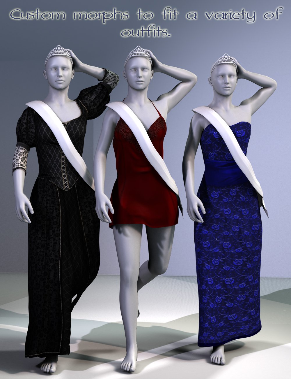 Pageant Gear Pageant Gear by: FeralFey, 3D Models by Daz 3D