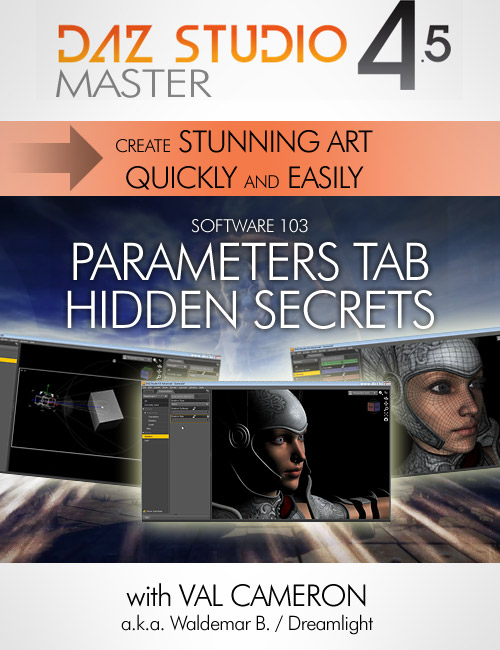 1.3 Great Art Now - Parameters Tab Hidden Secrets by: Dreamlight, 3D Models by Daz 3D