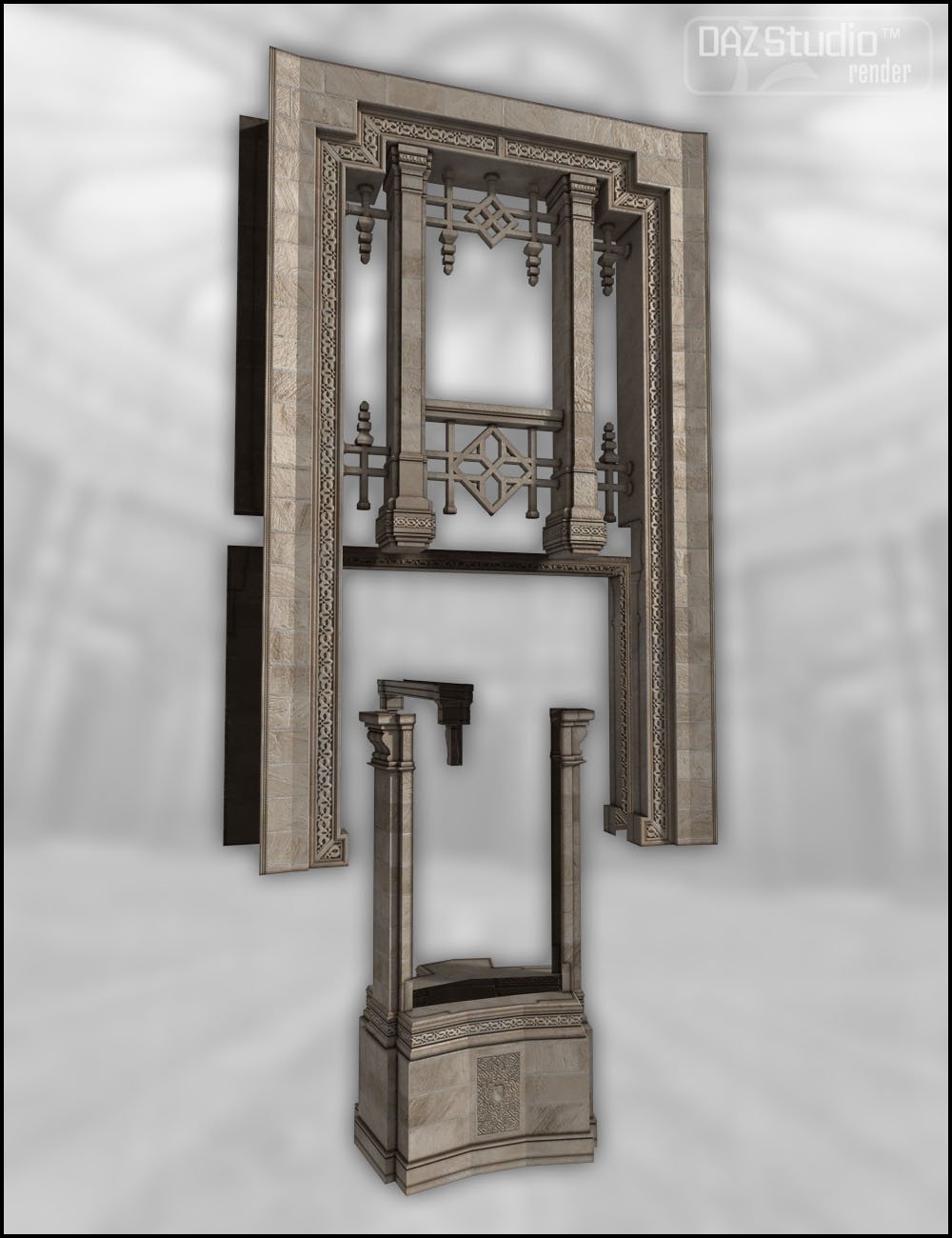 Aslan Court 2 by: Jack Tomalin, 3D Models by Daz 3D