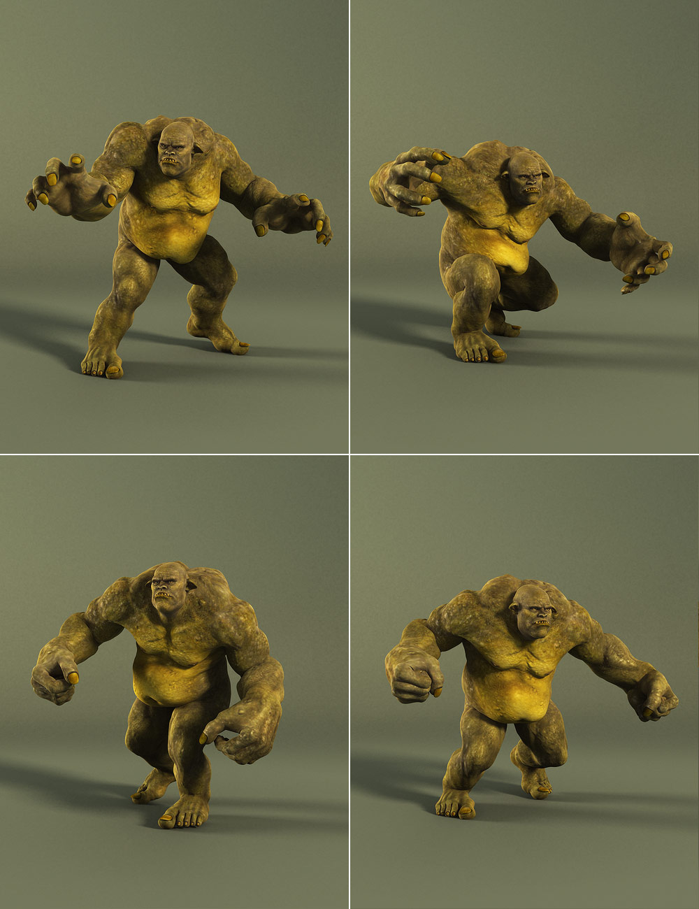 Skullcrusher Ogre Poses Skullcrusher Ogre Poses by: , 3D Models by Daz 3D