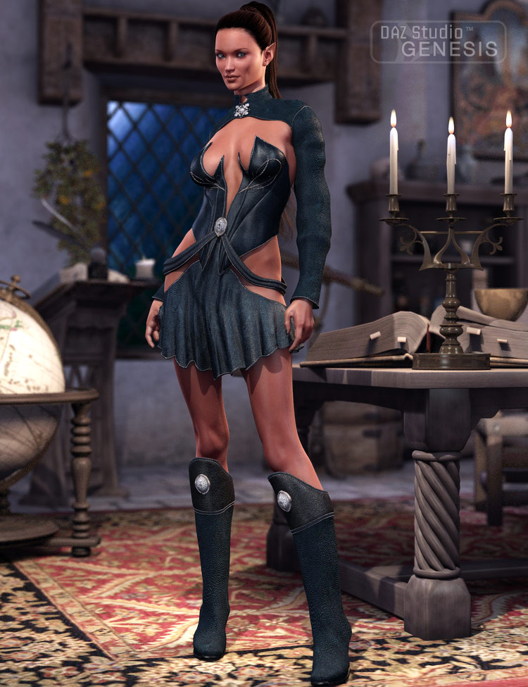 Elf Witch Textures by: Sarsa, 3D Models by Daz 3D