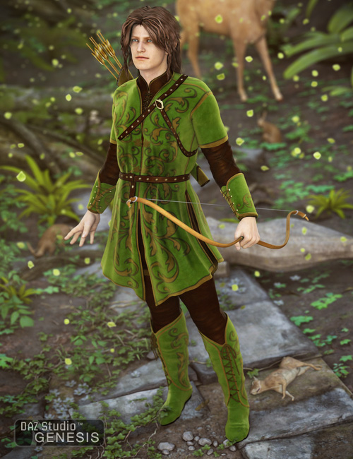 Erynion for Elven Warrior by: Ravnheart, 3D Models by Daz 3D