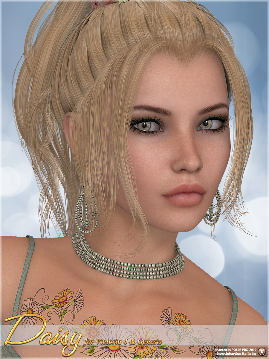 SaSi Daisy by: SabbyJessaii, 3D Models by Daz 3D