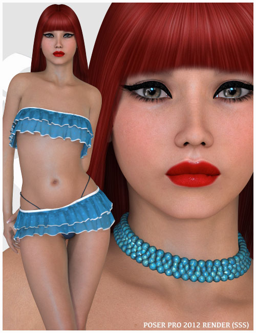 Neve for Victoria 4 and Genesis by: Belladzines, 3D Models by Daz 3D