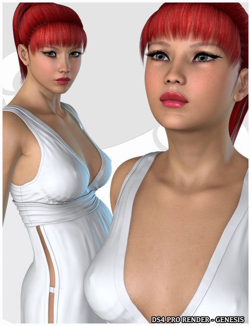 Neve for Victoria 4 and Genesis by: Belladzines, 3D Models by Daz 3D