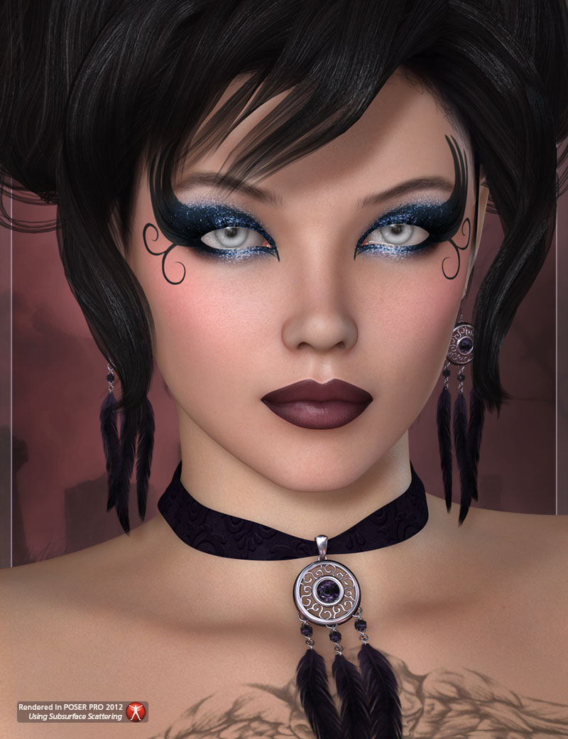 Corvena Jewelry Corvena Jewelry by: DemonicaEviliusJessaii, 3D Models by Daz 3D