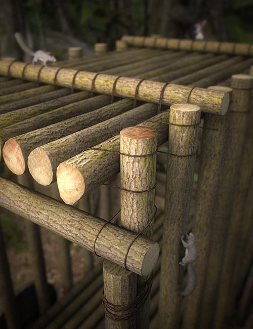 The Caged Cart by: ARTCollab, 3D Models by Daz 3D
