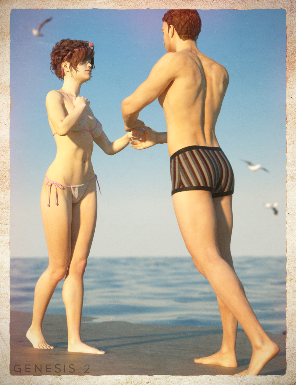 Affection Poses by: JGreenlees, 3D Models by Daz 3D