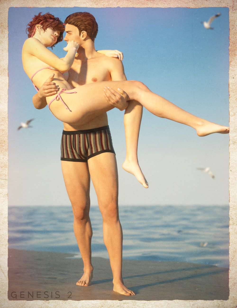 Affection Poses Affection Poses by: JGreenlees, 3D Models by Daz 3D