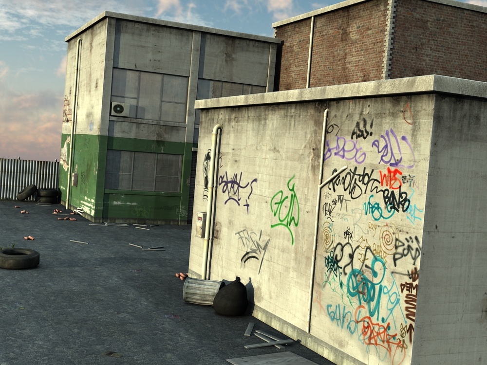 Back Alley by: , 3D Models by Daz 3D