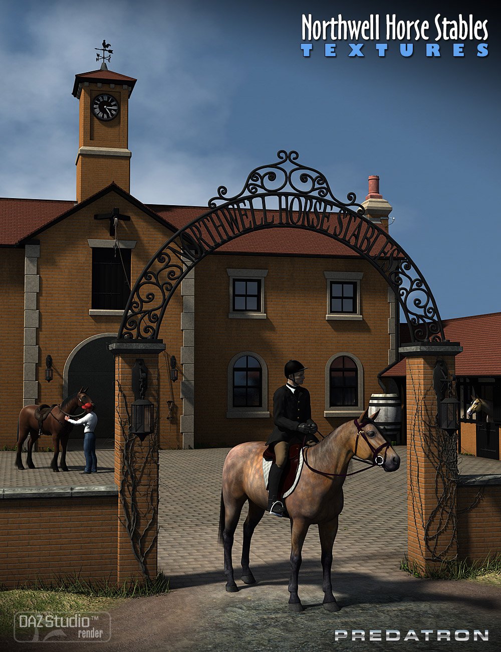 Northwell Horse Stables Textures Northwell Horse Stables Textures by: Predatron, 3D Models by Daz 3D