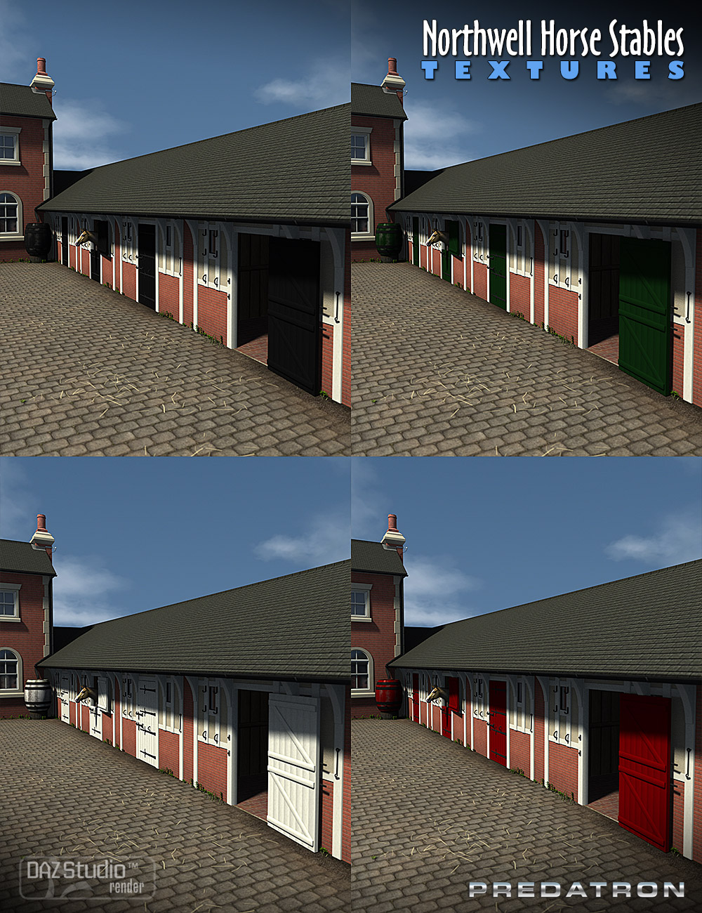 Northwell Horse Stables Textures by: Predatron, 3D Models by Daz 3D