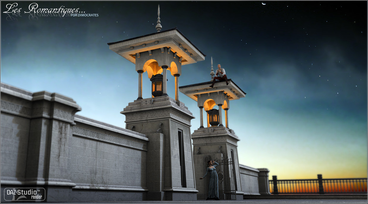 Les Romantiques Expansion Les Romantiques Expansion by: ForbiddenWhispers, 3D Models by Daz 3D