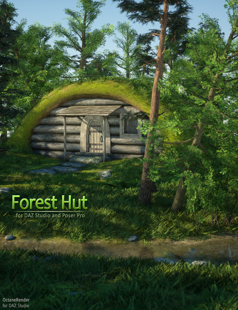 Forest Hut Forest Hut by: Andrey Pestryakov, 3D Models by Daz 3D