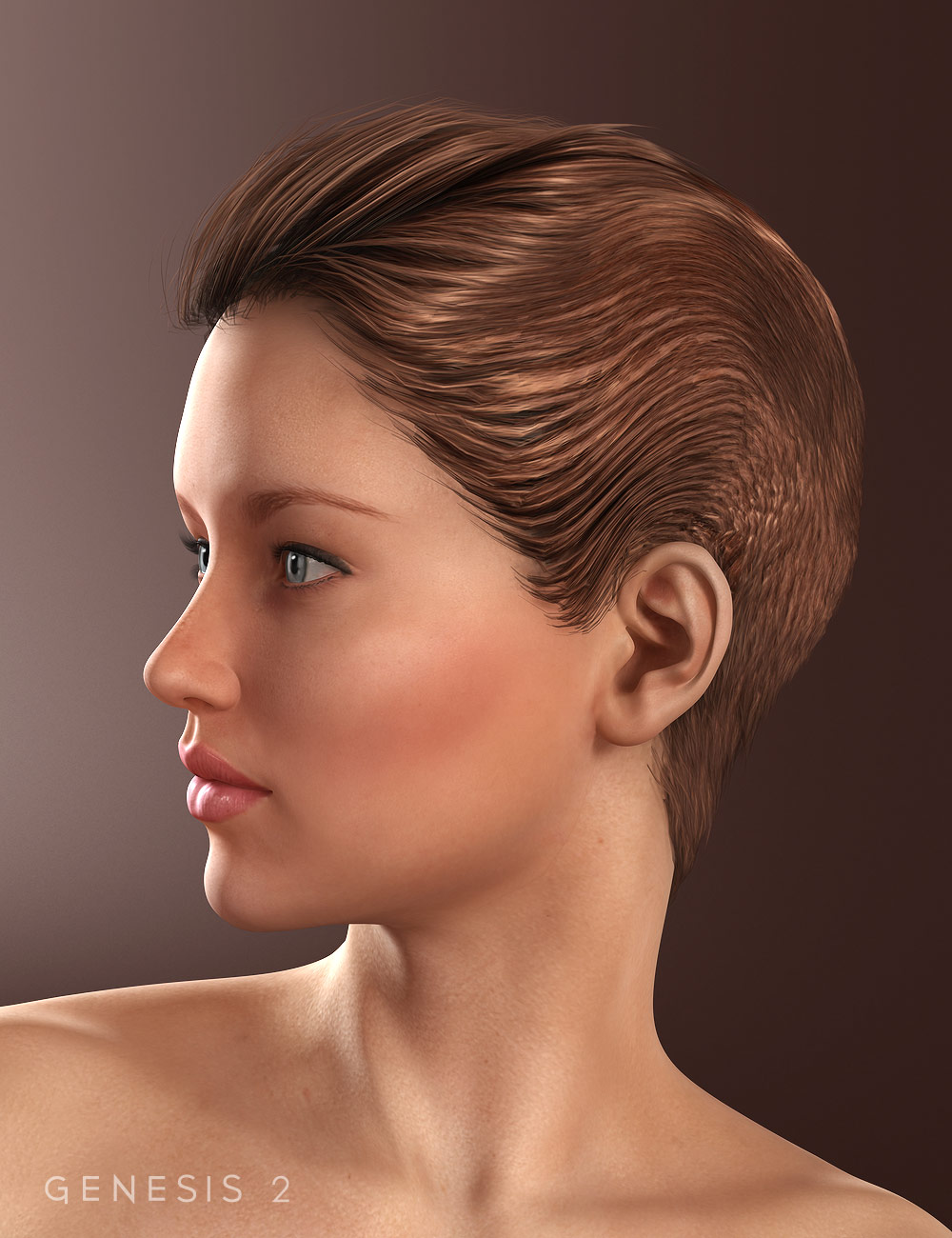 Xanadu Hair by: Neftis3D, 3D Models by Daz 3D