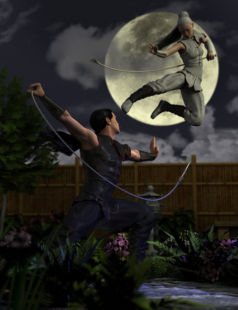 Martial Arts Chain Weapons Martial Arts Chain Weapons by: Sickleyield, 3D Models by Daz 3D