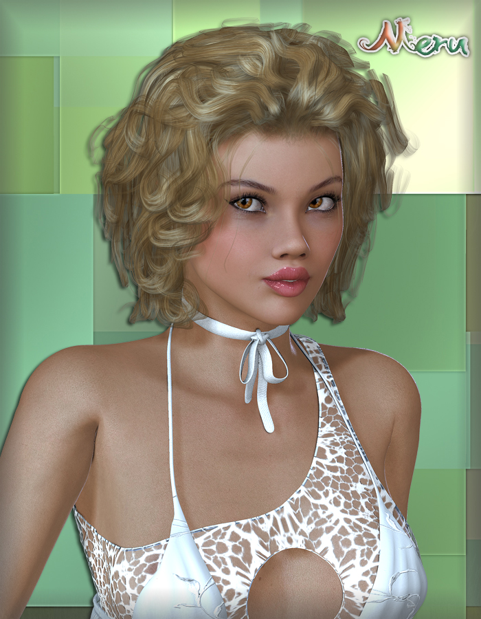 Meru Hair Meru Hair by: SWAM, 3D Models by Daz 3D